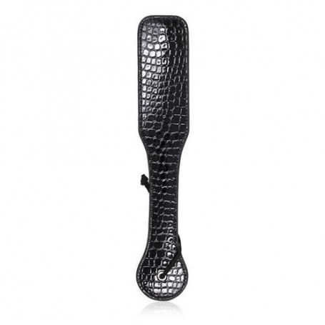 Crocodile spank paddle black spanker bondage whip spanking black sexy