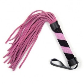 Fringe whip line whip pink black bondage fetish sadomasochistic sexy black pink
