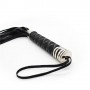 Fringed whip hard whip black bondage fetish whip spenker