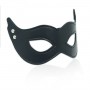 Mystery mask black mmask fetish bondage for men and women in sexy synthetic leather