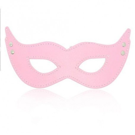 Mistery mask pink maschera rosa bondage fetish sexy bane neutra per uomo e donna