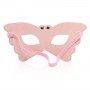 Butterlfly mask pink sexy bondage fetish wearable mask for men and women