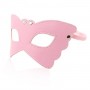 Butterlfly mask pink sexy bondage fetish wearable mask for men and women