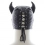 Devil mask black devil mask black fetish bondage for sexy man and woman