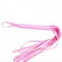 Bondage kit sexy fetish handcuffs rope anklets whip and collar pink