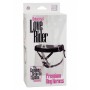 Harness for phallus or vibrator strap on love rider