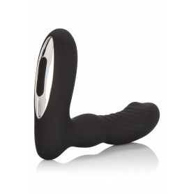 Black rechargeable rechargeable silicone anal plug anal vibrator anal vibrator