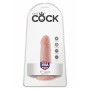 Realistic phallus with king cock 5 flesh dildo suction cup