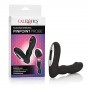 Black rechargeable rechargeable silicone anal plug anal vibrator anal vibrator
