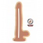 Do it vaginal dildo get real dual density 9 with testicles