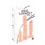 Kit sex toys 3 phallus anal realistic vaginal dildo with soft suction cup mini maxi