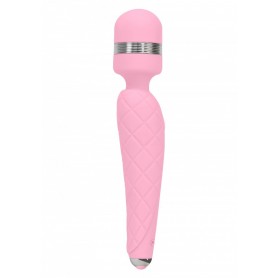 Stimolatore vaginale ricaricabile wand vibratore vaginale per clitoride in silicone rosa