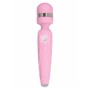 Rechargeable vaginal stimulator wand vaginal vibrator for pink silicone clitoris