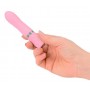 Pink Silicone Stimulator Vaginal Vibrator Mini Rechargeable Vibrating Dildo