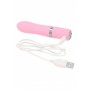 Pink Silicone Stimulator Vaginal Vibrator Mini Rechargeable Vibrating Dildo