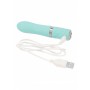 Vaginal vibrator stimulator blue phallus vibrating mini rechargeable