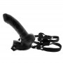 Fallo realistico indossabile strap on dildo nero vaginale anale black cock