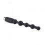 Anal Vibrator Phallus Vibrating Silicone Vibrating Black Vaginal Black Plug Butt