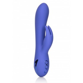 Vibratore rabbit realistico vaginale con stimolatore clitoride in silicone  fallo vibrante