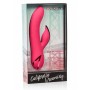 Vibratore vaginale doppio con stimolatore clitoride in silicone fallo ricaricabile vibrante