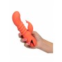 Realistic Vaginal Vibrator Rabbit Phallus Rechargeable Silicone Vibrating Dildo