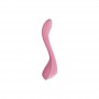 Silicone vaginal stimulator for double clitoral vibrator couple satisfyer partner