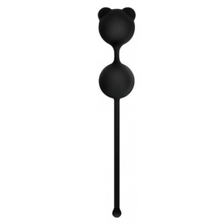 Black silcone vaginal balls geisha vaginal massager pelvic floor