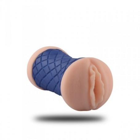 Masturbator man double vagina and anus fake male massager realistic