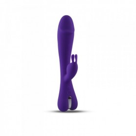 Vibrator rabbit toyz4lovers purple silicone stimulator