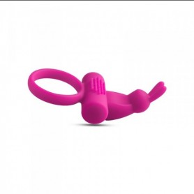 Vibrating phallic ring stimulator clitoris rabbit silicone sex toys man woman