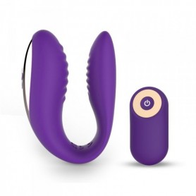 Vaginal Vibrator for Couple Purple Love Nest