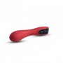 Rechargeable Vaginal Vibrator Dildo Phallus Vibrating Waterproof Silicone Red