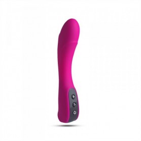 Vibratore vaginale dildo stimolatore fallo vibrante ricaricabile in silicone rosa