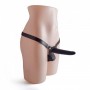Make it wearable strap on dildo Double Deep Strap-on Black Belt