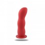 Red Strap On Wearable Dildo Vaginal Anal Phallus with Belt