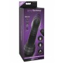 Vibratore anale realistico stimolatore dildo fallo su e giù vaginale in silicone nero black sex machine