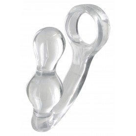 Make it wearable plug with phallic ring for men against premature ejaculation