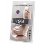 Realistic get real 8 vibrator with testicles and suction cup