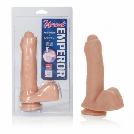 Make it realistic with suction cup anal vaginal dildo with suction cup and testicles sex toys