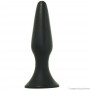 Anal Phallus Kit Anal Cap Black Dildo Black Set 3 pcs Mini Med Maxi Butt Plug