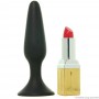 Anal Phallus Kit Anal Cap Black Dildo Black Set 3 pcs Mini Med Maxi Butt Plug