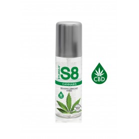 Intimate lubricant gel cbd mariuana S8 Hybrid Cannabis Lube 125ml