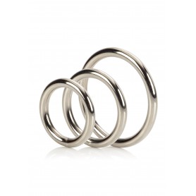 Silver Ring Phallic Ring Kit - 3 Piece Set