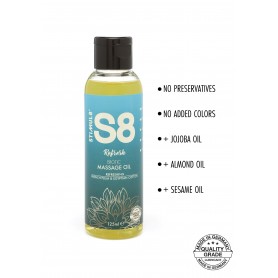 olio per massaggi sensuale erotico s8 rinfrescante