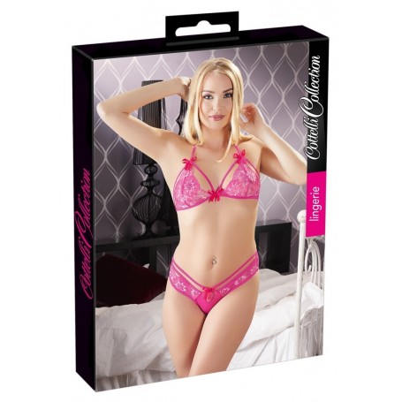 Set complete sexy underwear woman with bra and underwear briefs BH Slip cottelli collection