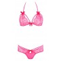 set completino intimo sexy donna con reggiseno e slip mutande bh slip cottelli collection