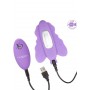 Purple Silicone Vibrator Stimulator Vaginal Vibrator with Remote Control