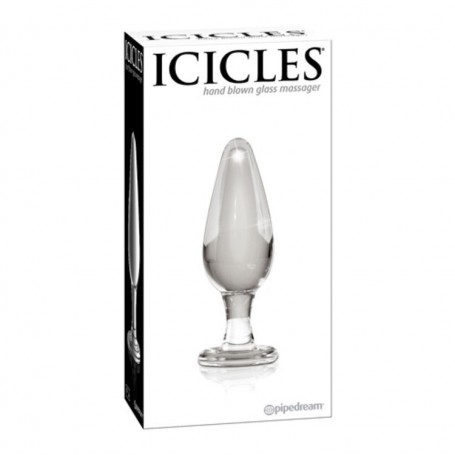 Glass plug phallus icicles no 26