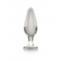Fallo plug anale in vetro Glass icicles no 26