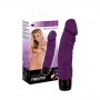 Realistic Vibrator vibra lotus Silicone Classics Purple